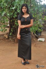 Actress Megha Sri at Kaaki Movie Press Meet